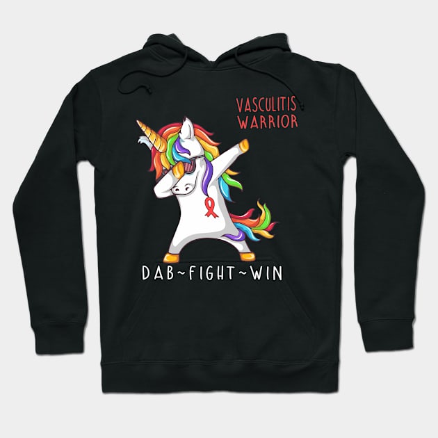 VASCULITIS Warrior Dab Fight Win Hoodie by ThePassion99